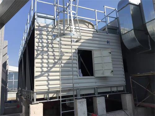 逆流閉式冷卻塔降噪實施方案(閉式冷卻塔噪聲治理),逆流型閉式冷卻塔廠
